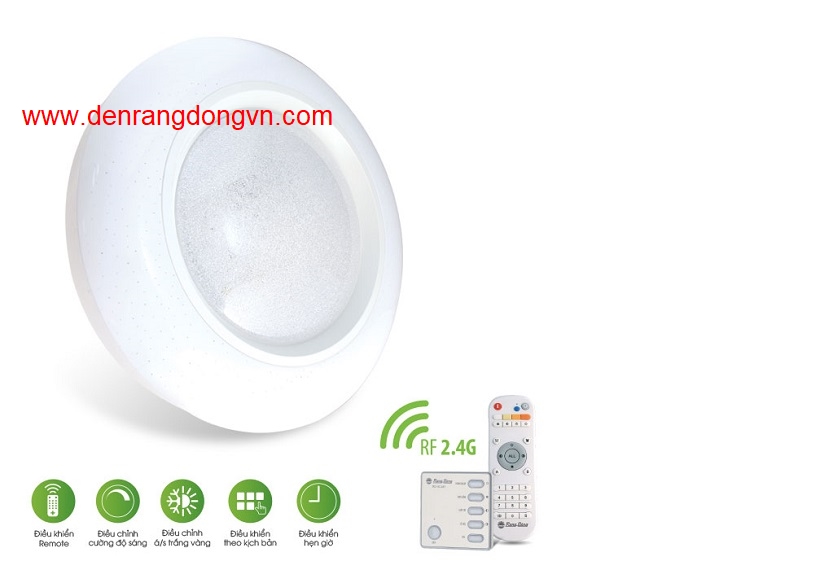 Đèn LED ốp trần D LN20L 500/40W.RF